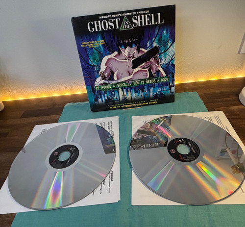 Ghost the shell - shell, 2-laserdisc