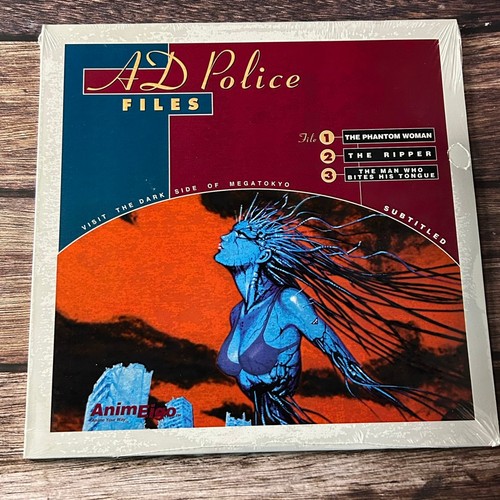 Police files laserdisc - ad,