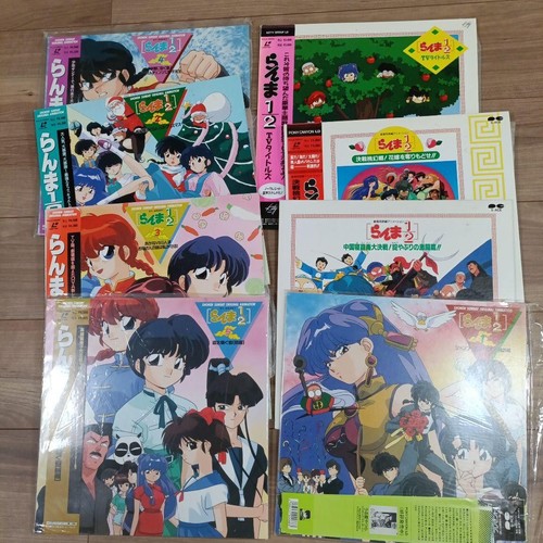 Ranma laserdisc 8 disc - 1/2, 8-disc